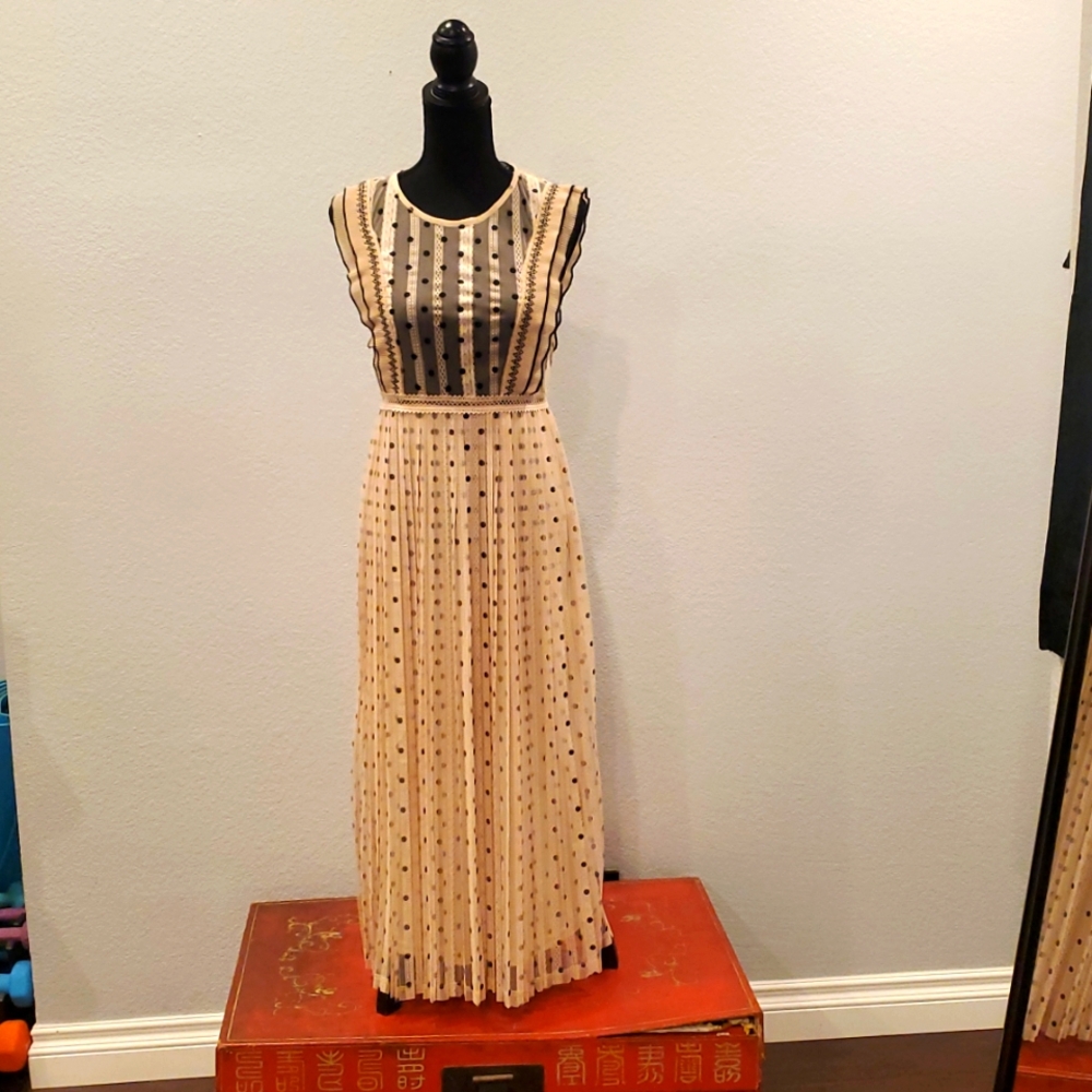 NWT gorgeous Zara sleeveless Maxi dress